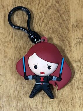 4/$20 Black Widow Marvel Series 6 Collectors Figural 3D Bag Clip